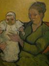 Van Gogh Ritratto di Madame Roulin con la figlioletta 1888